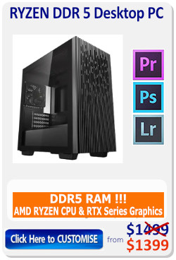 AMD Ryzen desktop computer for the Professional