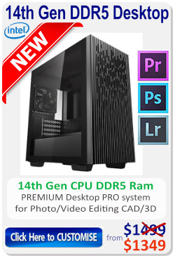 Intel 14th Gen desktop computer for the Professional